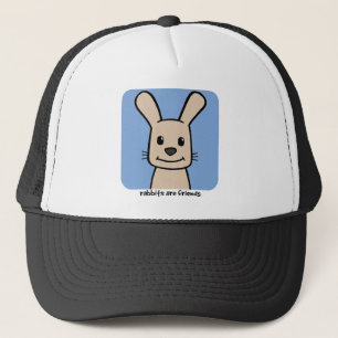 Casquette Les lapins sont des amis