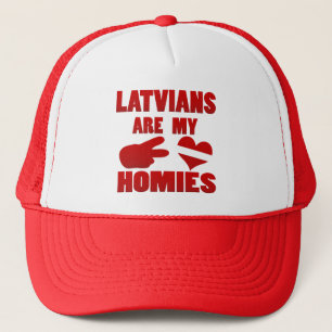 Casquette Les Latvians sont mon Homies