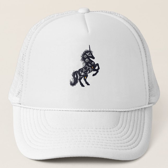 Casquette les licornes et l'univers (Devant)