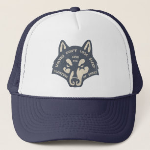 Casquette Les loups ne perdent pas le sommeil