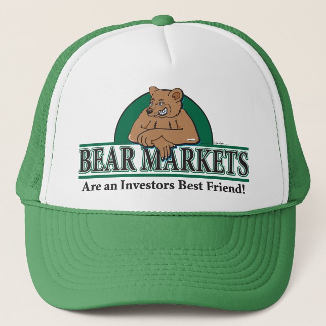 Casquette Les marchés-ours-les-investisseurs-les-meilleurs-a (Devant)