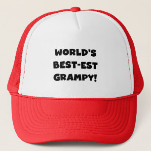 Casquette Les meilleurs cadeaux Grampy du monde de Black Tex