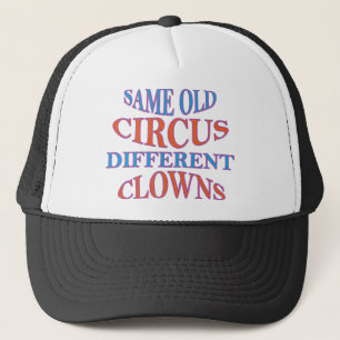 CASQUETTE LES MÊMES DIFFÉRENTS CLOWNS DE VIEUX CIRQUE