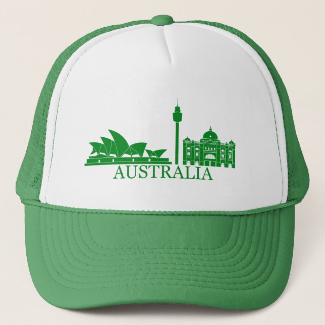 Casquette Les monuments australiens (Devant)