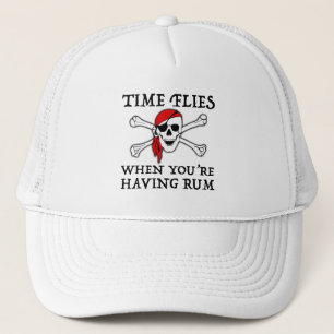 Casquette Les mouches du temps quand vous avez du rhum