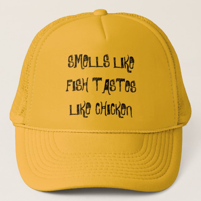 CASQUETTE LES ODEURS AIMENT DES GOÛTS DE POISSONS COMME LE (Devant)