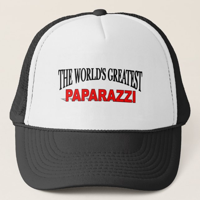 Casquette Les plus grands paparazzi du monde (Devant)