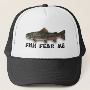 Casquette Les poissons me craignent des sports drôles de