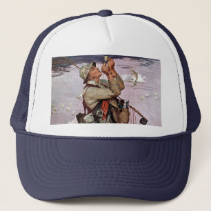 Casquette Les poissons sautent