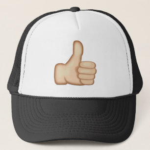 Casquette Les pouces lèvent le signe Emoji