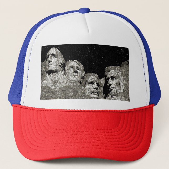 Casquette Les présidents américains Mount Rushmore, (Devant)