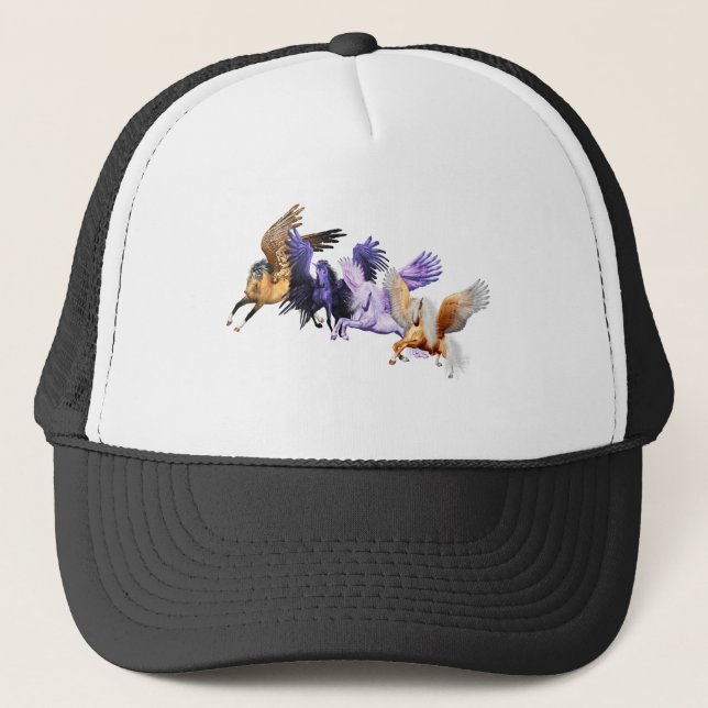 Casquette Les quatre Pegasi Flying Horses Pegasus Stallions (Devant)