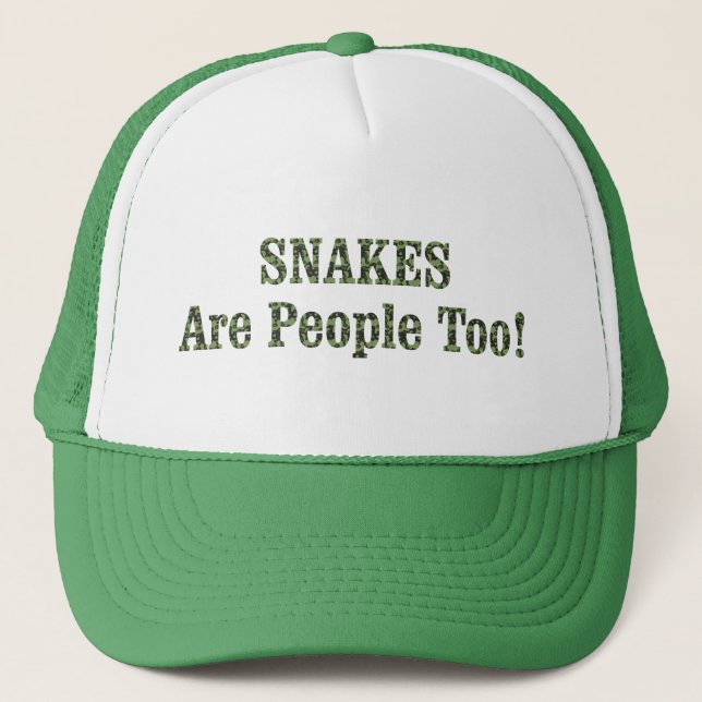 Casquette Les SERPENTS sont les gens aussi ! (Devant)