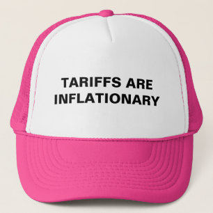 Casquette Les Tarifs Sont Des Chapeaux De Trucker Inflationn