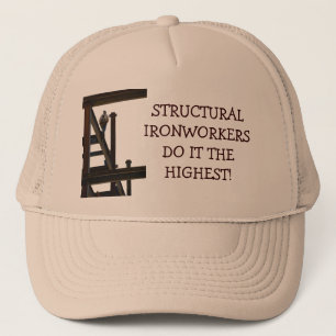 Casquette Les travailleurs de la construction font ça plus C