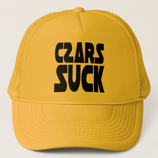 Casquette Les tsars sucent (Devant)