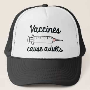 Casquette Les vaccins causent les adultes