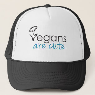 Casquette Les végétaliens sont mignons - les avocats