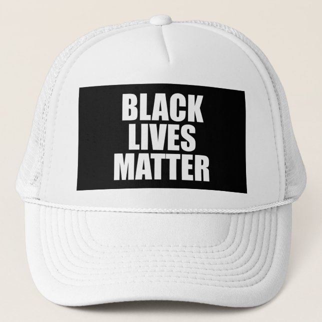 Casquette Les vies noires comptent (Devant)