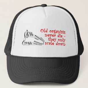 Casquette Les vieux organistes ne meurent jamais