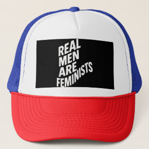 Casquette Les vrais hommes sont féministes - Citations fémin