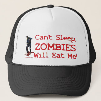Casquette Les zombis me mangeront