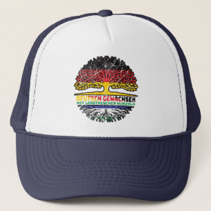 Casquette Lesotho Lesothien Allemand Allemagne Arbre Racine