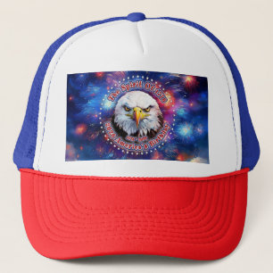 Casquette L'Esprit de 1776, 2026 Brown Eagle Feux d'Artifice