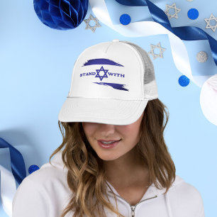 Casquette L'étoile de David Drapeau Israélien, Stand with Is