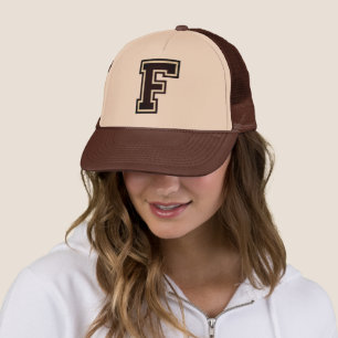 Casquette Letter "F" Monogrammed