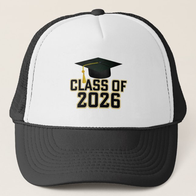 Casquette Letterman Class of 2026 Graduation (Devant)