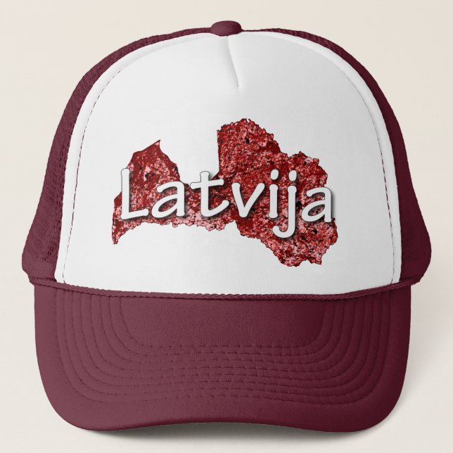 Casquette Lettonie (Devant)