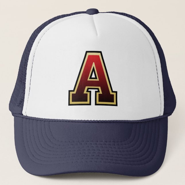 Casquette Lettre "A" (Devant)