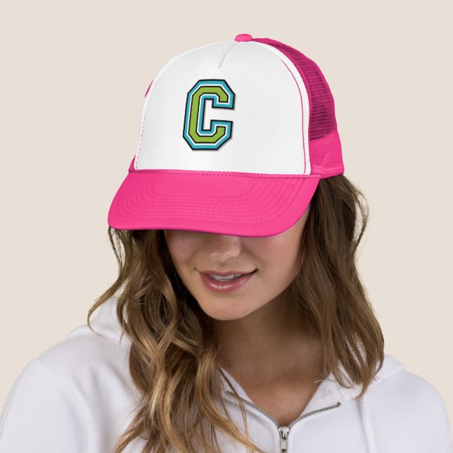 Casquette Lettre "C" (En situation)