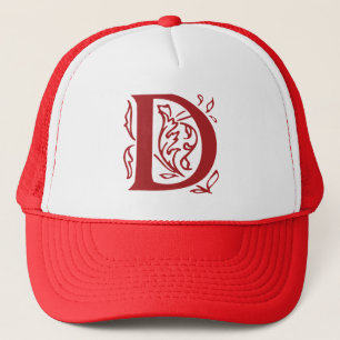 Casquette Lettre D