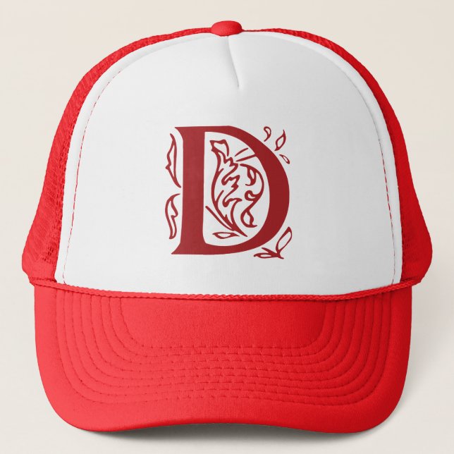 Casquette Lettre D (Devant)