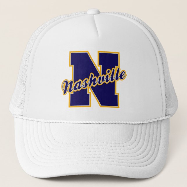 Casquette Lettre de Nashville (Devant)
