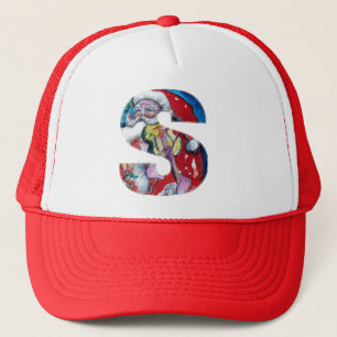 CASQUETTE LETTRE DE NOËL / PÈRE NOËL AVEC MONOGRAM DE VIOLON