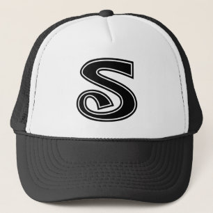 Casquette  Lettre distinctive 'S'