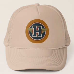 Casquette Lettre faite sur commande "H "