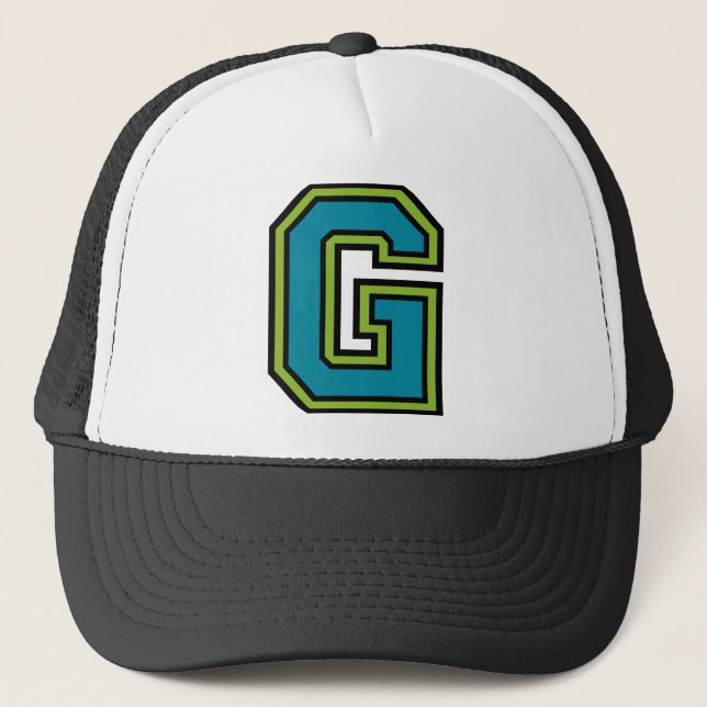 Casquette Lettre "G" Monogramme (Devant)