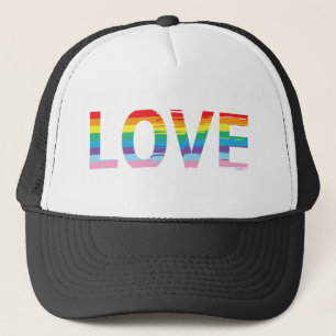 Casquette LETTRE Gay pride LOVE Rainbow LGBTQIA Drapeau