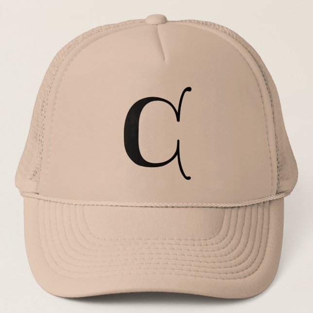 Casquette Lettre gothique C (Devant)