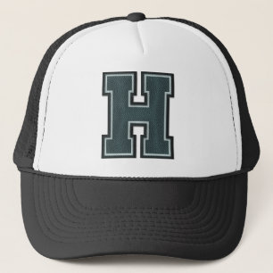 Casquette Lettre H