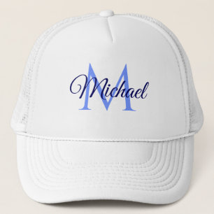 Casquette Lettre Initiale Personnalisée Nom Pour Lui Pour El