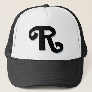 Casquette Lettre personnalisée "R"