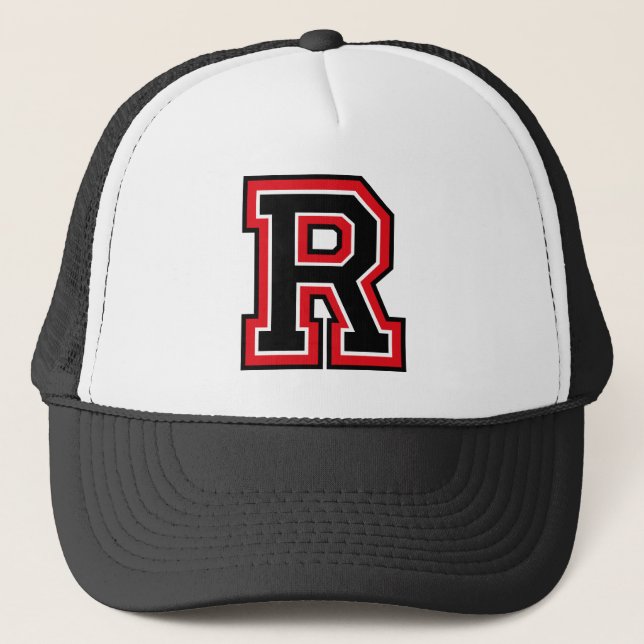 Casquette Lettre "R" initiale (Devant)