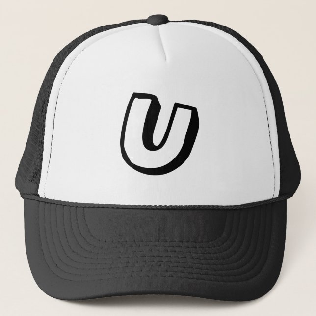 Casquette Lettre U (Devant)