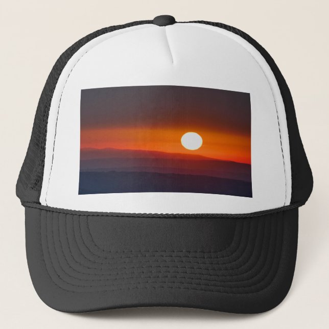 Casquette Lever de soleil en Dordogne (Devant)