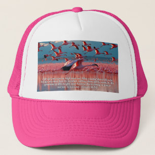 Casquette Lever vos yeux sur la haute, Dieu et Verset de cré